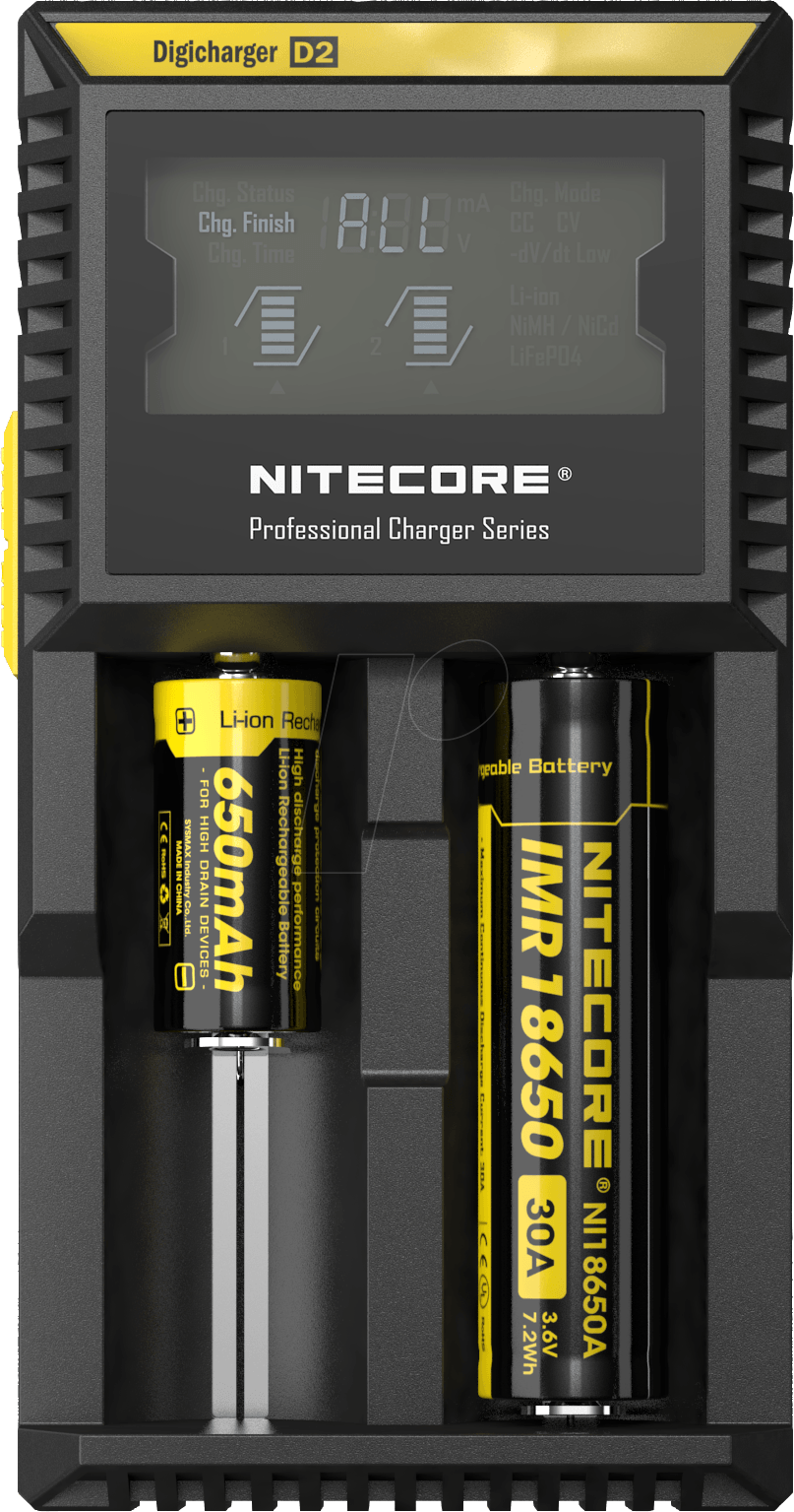 NC DC D2 - Tischladegerät, prozessorgesteuert, NiCd, NiMh, Li-Ion, Li-Po