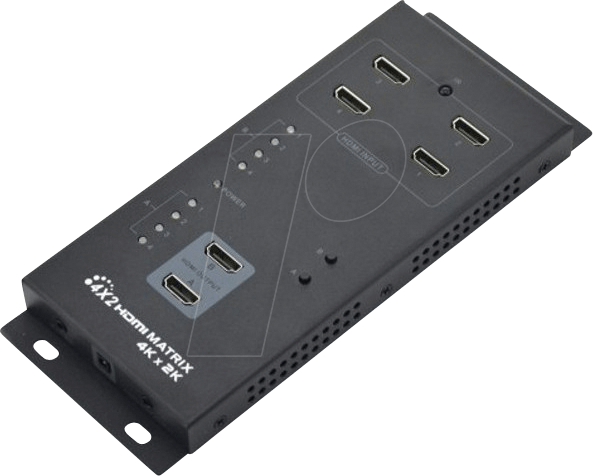 IDA HDMI-MX42 - HDMI Matrix 4 IN-2 OUT 4K, UHD, 3D