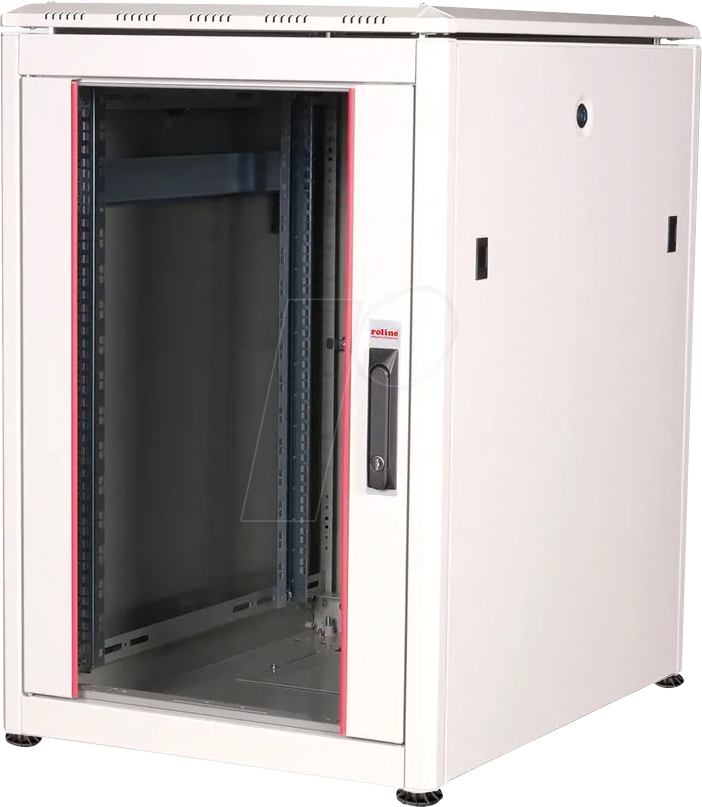 ROLINE 26210048 - 19'' Netzwerkschrank, 16 HE, 800mm Tiefe, grau