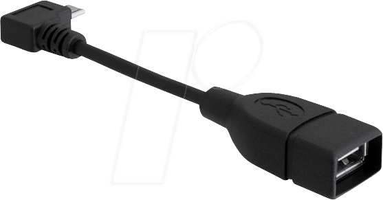 DELOCK 83104 - USB Kabel Micro B Stecker auf USB 2.0 A Buchse