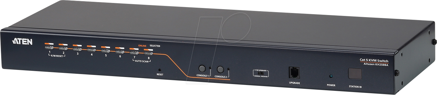 ATEN KH2508A - 8-Port KVM Switch über Cat.5, VGA, PS/2, USB