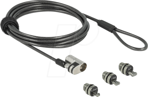 NAVILOCK 20676 - Notebook Sicherungskabel für Kensington, Noble Wedge und Nano Sl