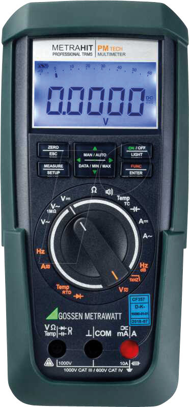 METRAHIT PM TECH - Multimeter METRAHIT PM TECH, digital, 60000 Counts, TRMS