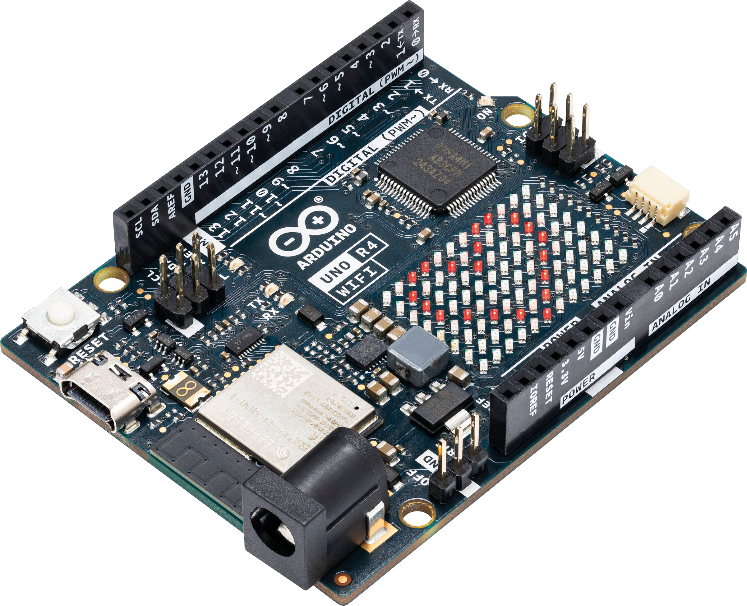 ARD UNO R4 WIFI - Arduino UNO Rev4 WiFi, RA4M1, ESP32-S3