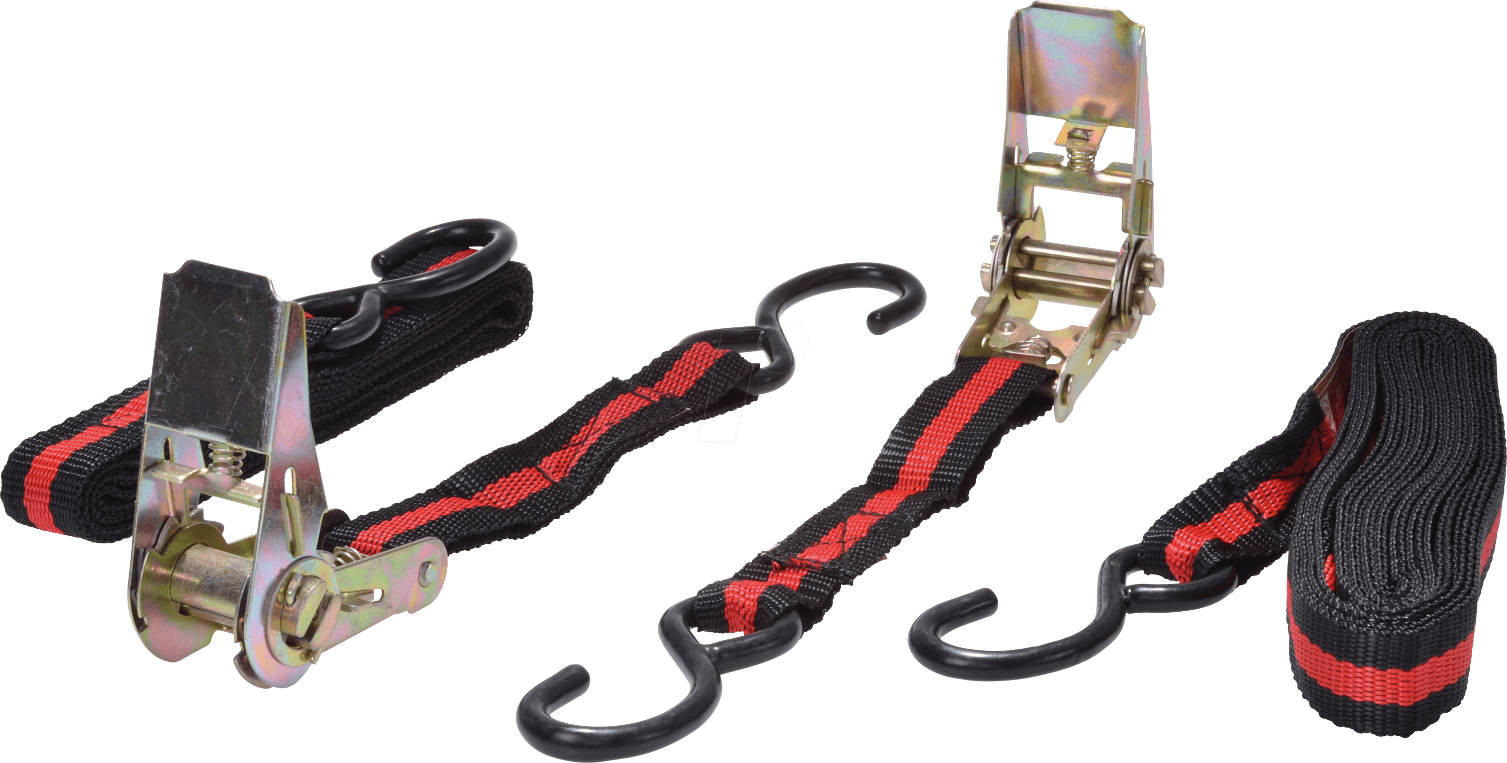 ANHGR 37028 - Anhänger - Spanngurt, 2,5/5m, 25mm, 138kg, 4-teilig