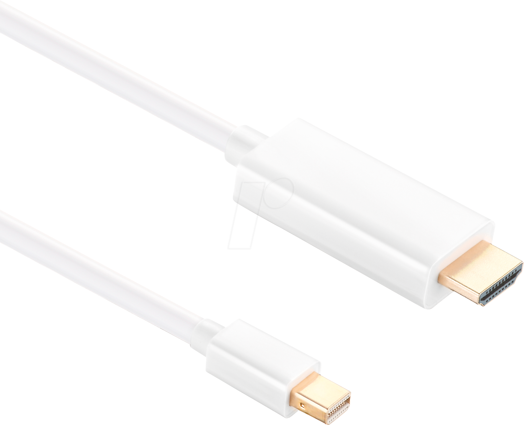 HDS X-DC050-010 - Mini DP Stecker auf HDMI Stecker, 1080p, weiß, 1,0 m