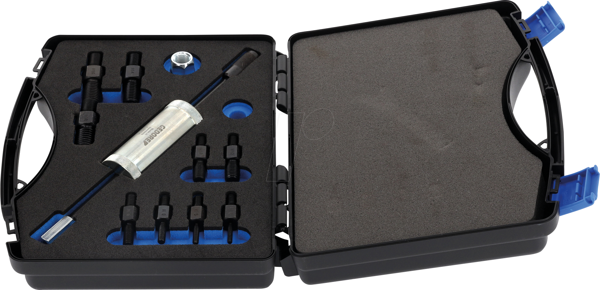 GEDO 1.81/K-12 - Gewindeadaptersatz mit 700g Gleithammer, 11-teilig