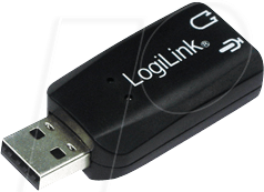 LOGILINK UA0053 - Soundkarte, extern, 5.1, USB 2.0