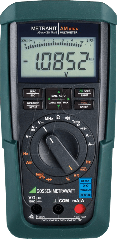 METRAHIT X-TRA - Multimeter METRAHIT AM X-TRA, digital, 12000 Counts, TRMS