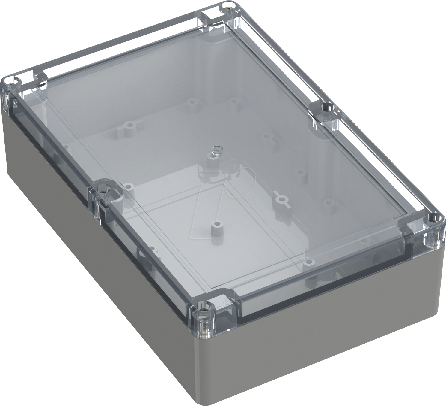 6U07211406139 - Industriegehäuse, 209,7 x 139,8 x 60mm, IP66/IP68, lichtgrau