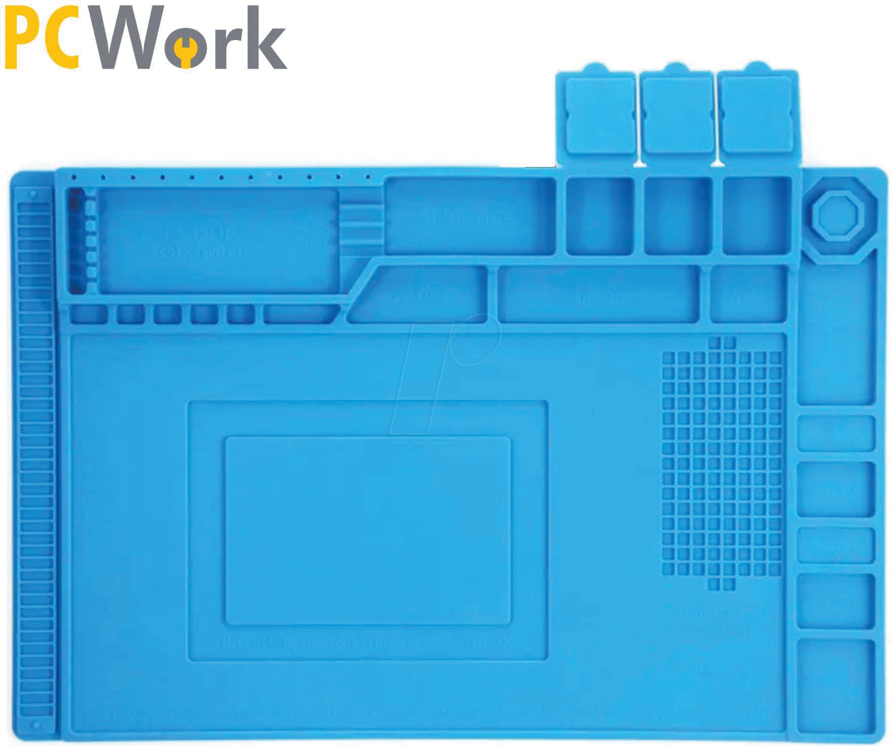 PCW 10A - Lötunterlage 45 x30 cm, Silikon, Arbeitsmatte