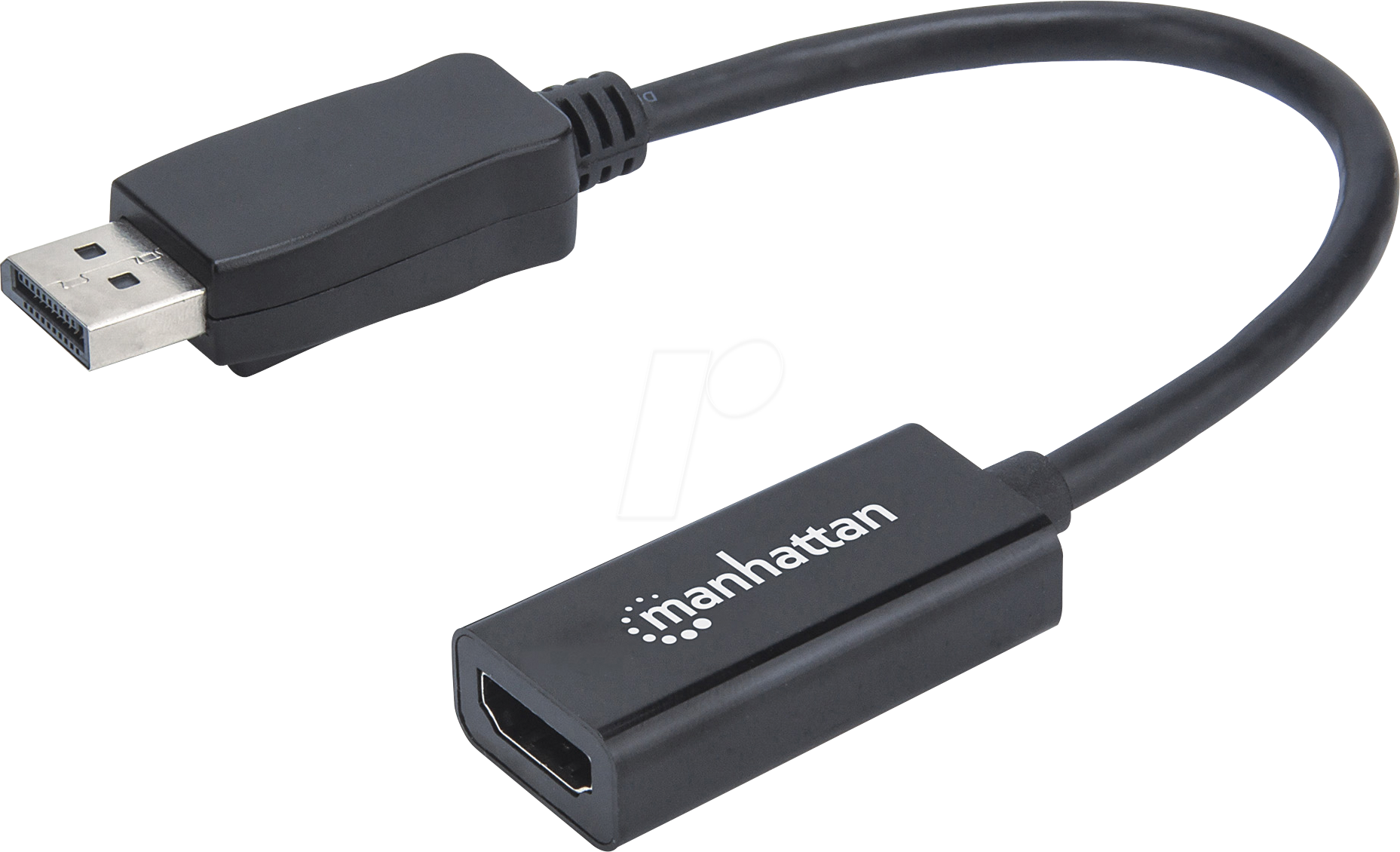 MANHATTAN 151634 - DisplayPort Adapter, DP Stecker auf HDMI Buchse