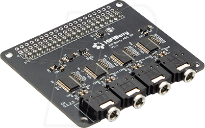 RPI HB ADC8X ADD - Raspberry Pi - HiFiBerry ADC8X Add-On