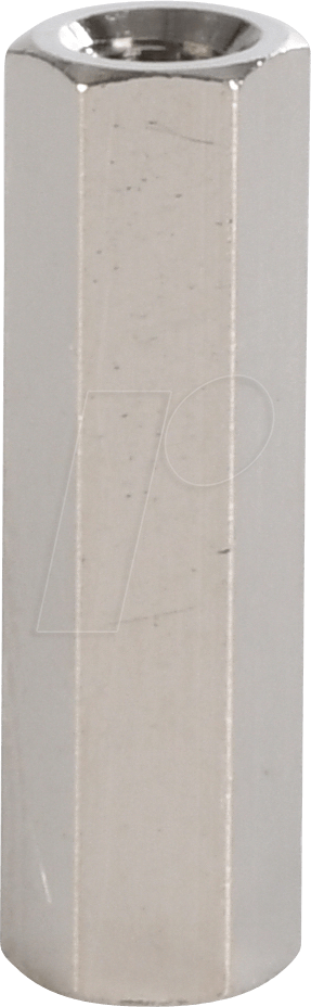 VT DI 18MM - Distanzhülsen, Metall, 6-Kant, M3, 18mm