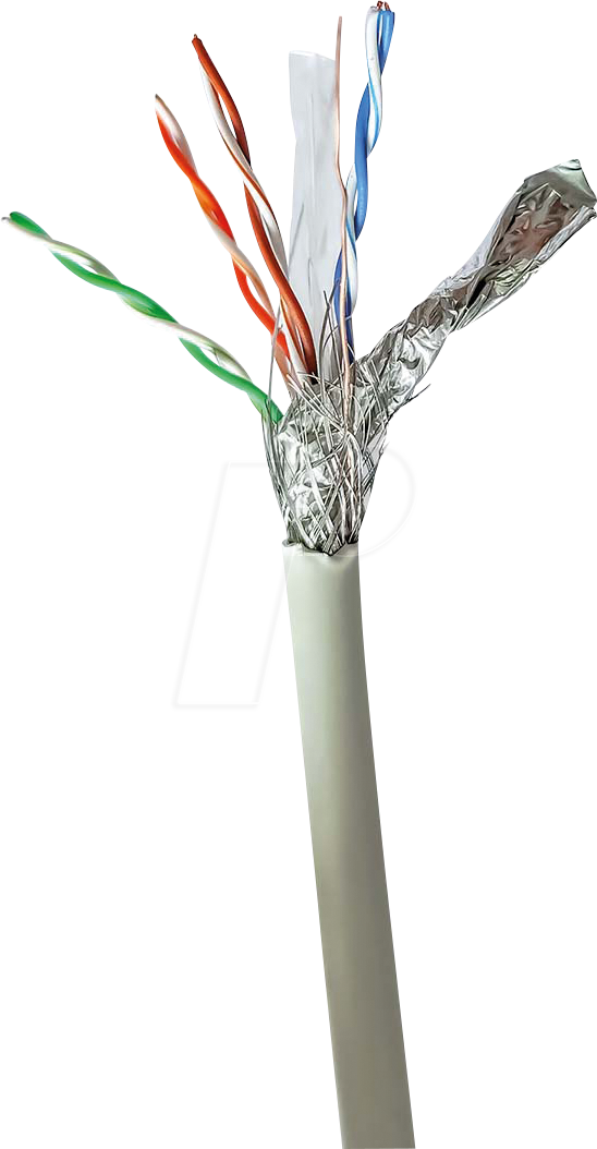 N CCBG8528GY100 - Cat.6 Patchkabel, S/FTP, 100 m