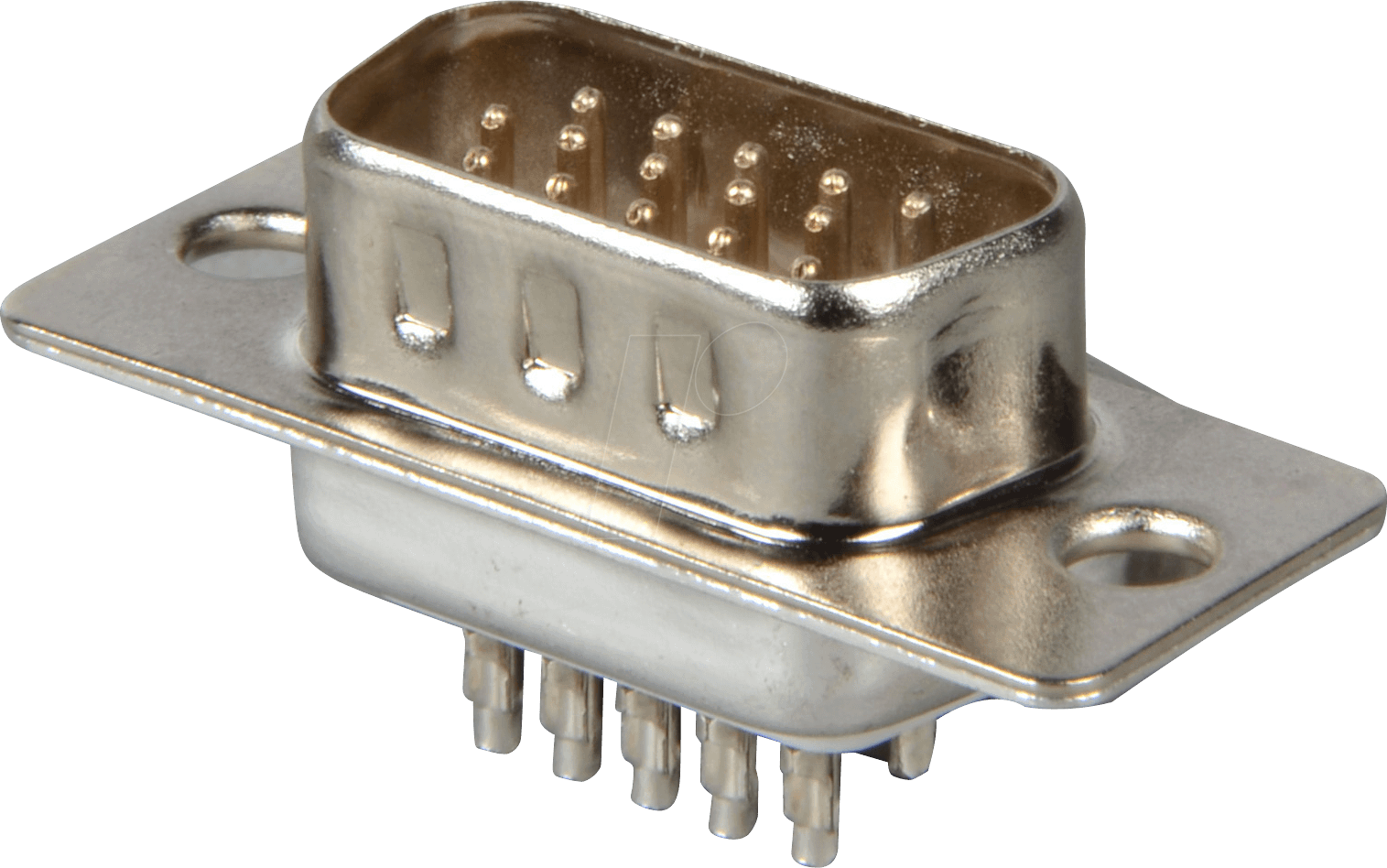 HD 15M - D-SUB-Stecker, High Density, 15-polig, gerade