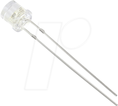 5634W2C-KSB-C - LED 5mm, bedrahtet, weiß, 2800 mcd, 90°