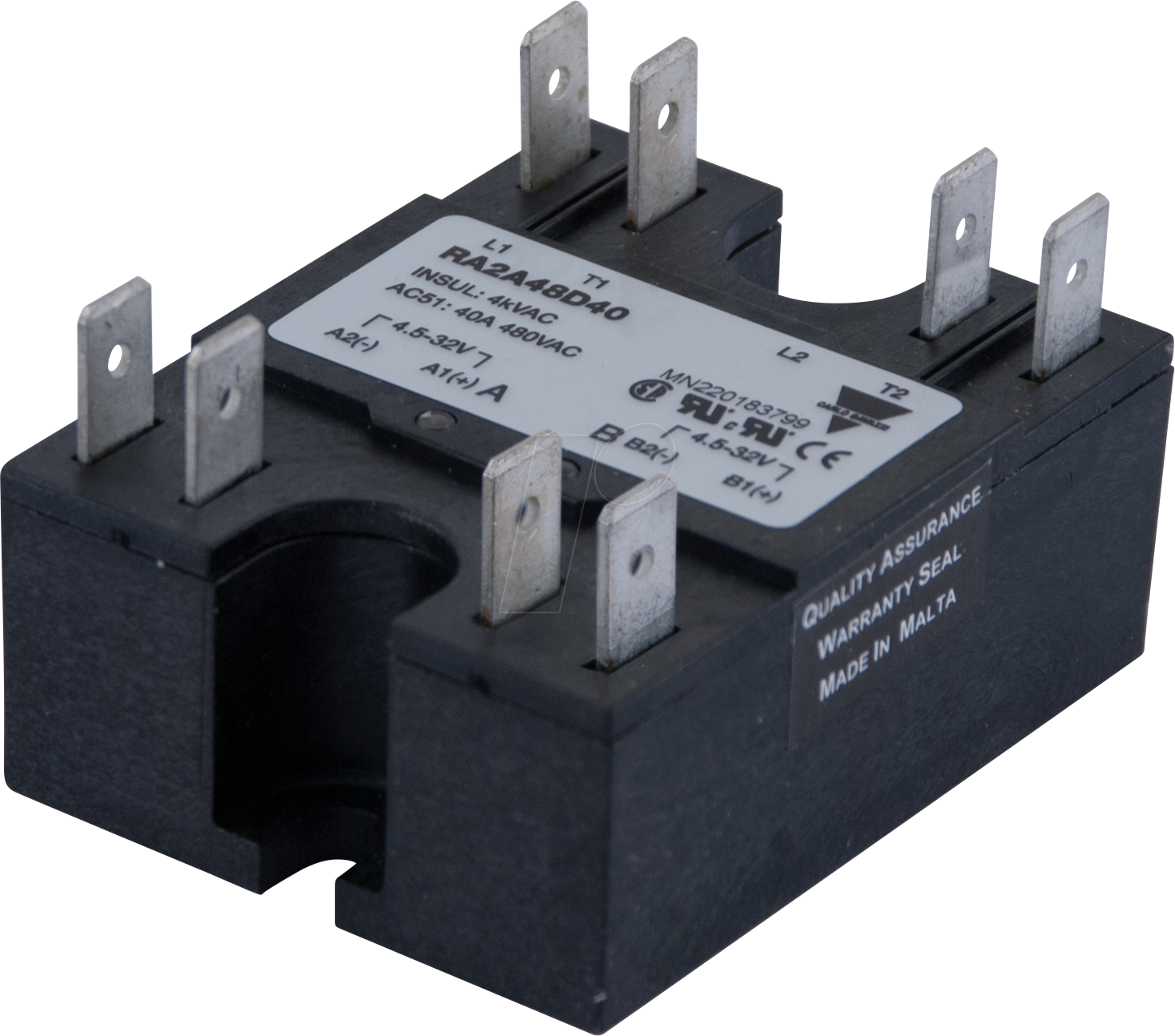 Thumbnail - RA2A23D40 - Halbleiterrelais Typ RA, 2-pol, 40 A, 24 - 265 V AC