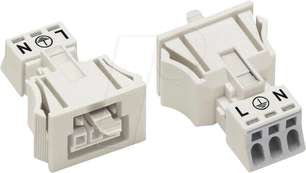 WAGO 890-723 - WINSTA® MINI, Buchse 3-pol, Snap-In