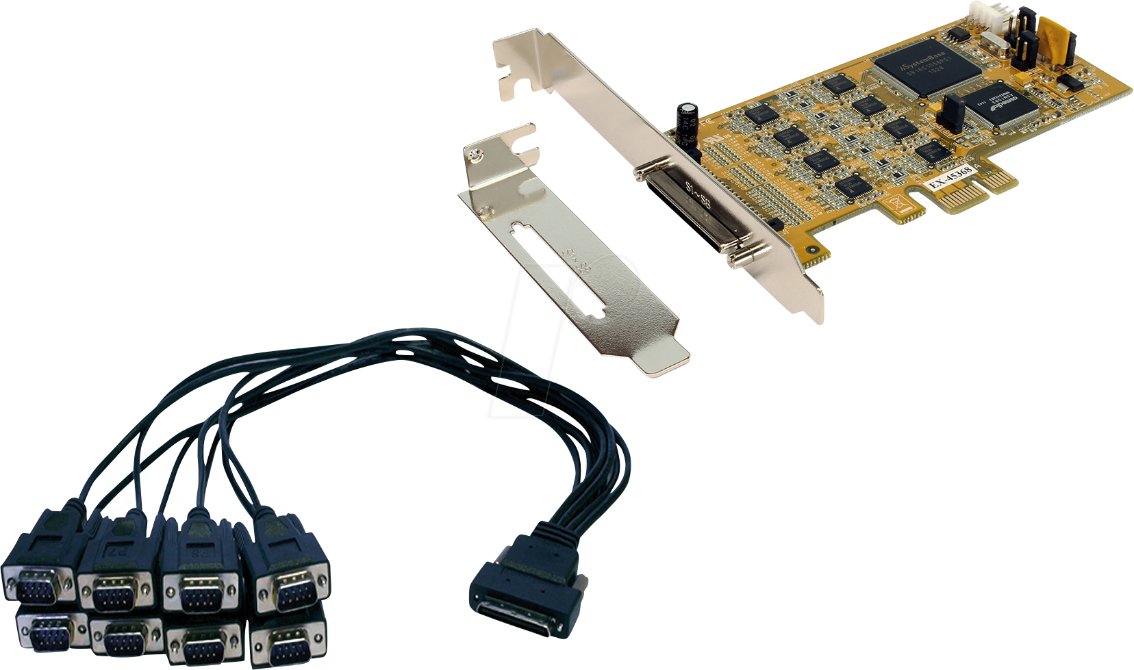 EXSYS EX-45368 - PCI Express Karte zu 8x RS-232/422/485