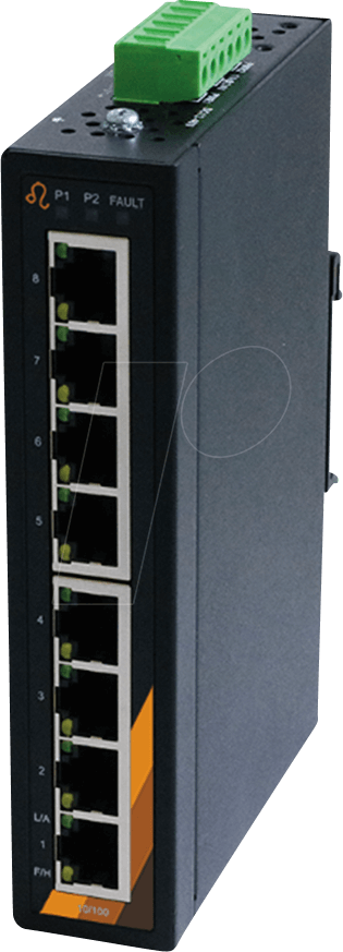 EXSYS EX-6205 - Switch, 8-Port, Fast Ethernet