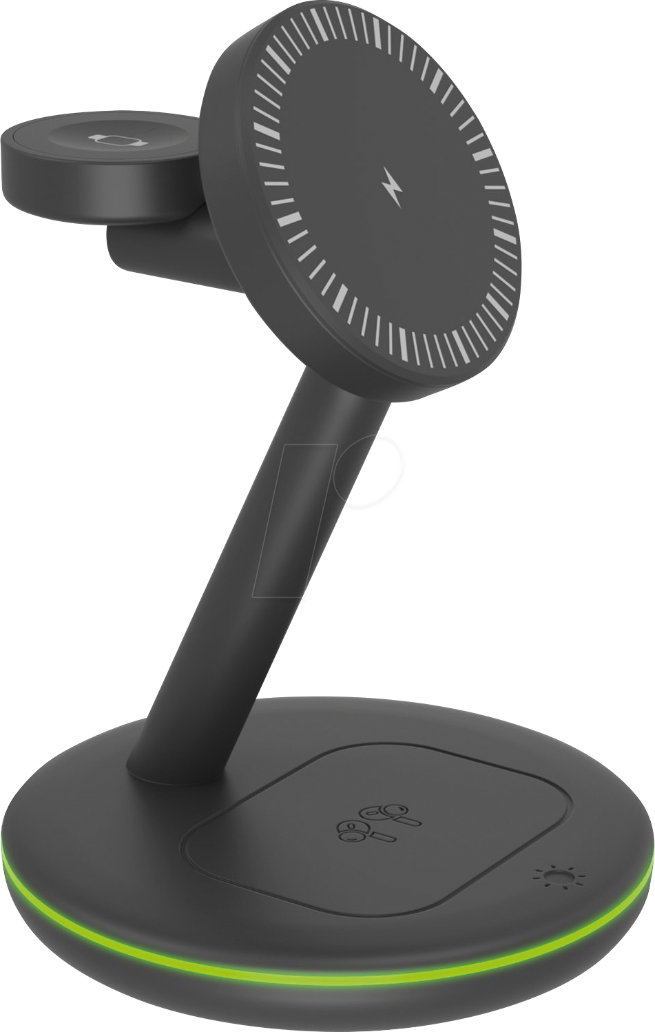 ICY SH102-CH - Qi-Ladegerät, 10 W, 3-in-1