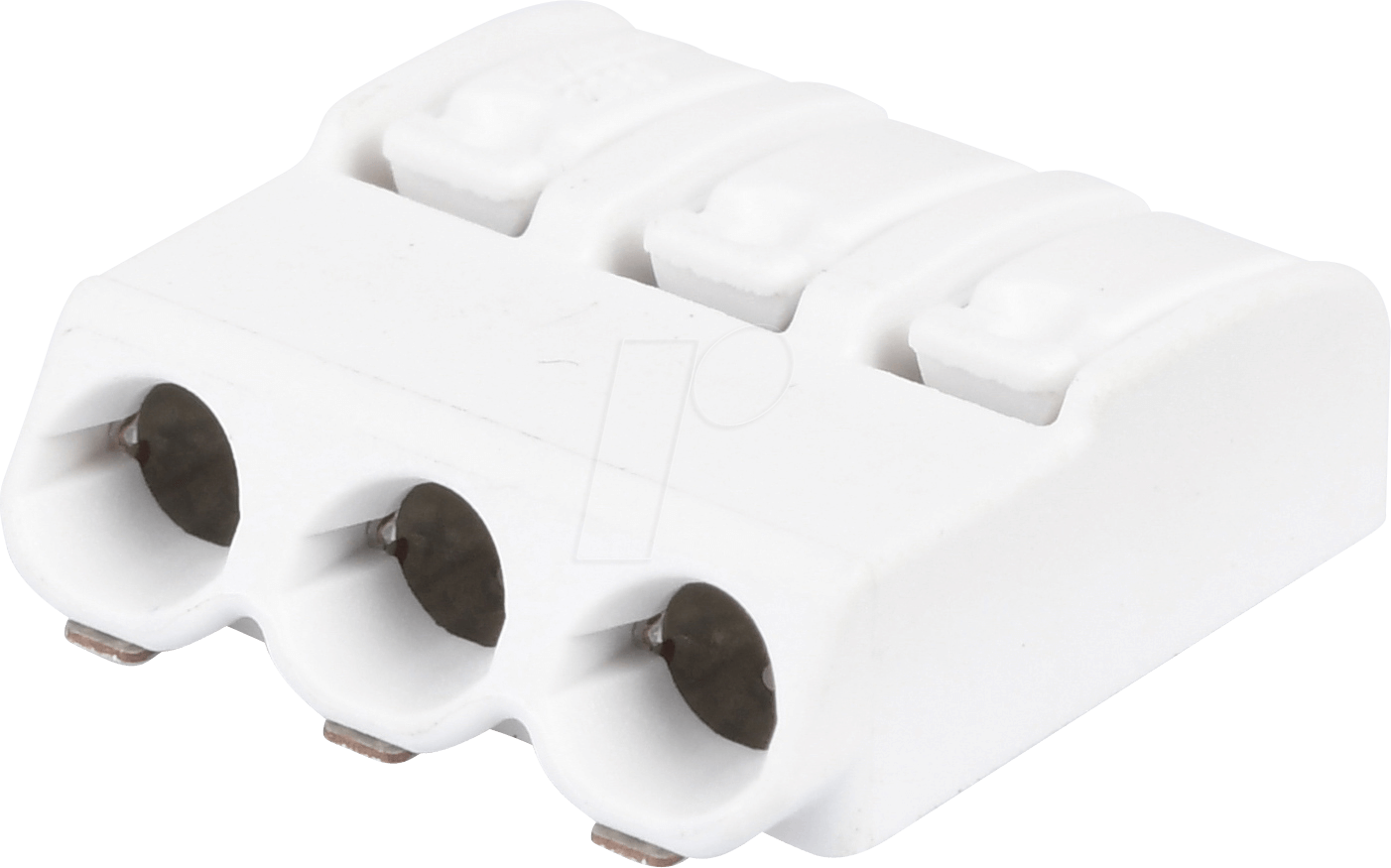 WAGO 2060-453 - SMD-Leiterplattenklemme, RM 4 mm, 3-pol, weiß