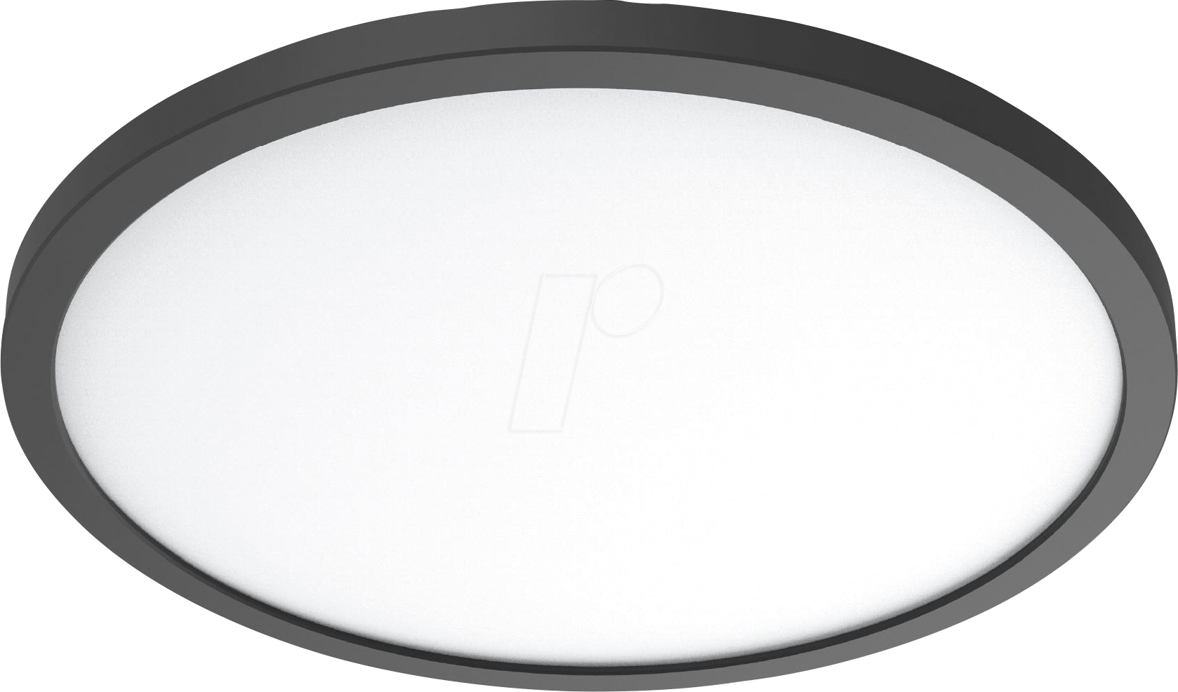 MLI 20500103 - Deckenleuchte Lina, 2500 lm, 2700 K, rund, schwarz