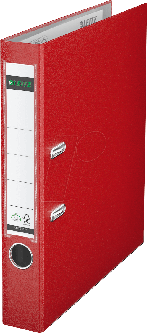 LEITZ 10155025 - Qualitäts-Ordner PP 180°, A4, 50 mm, rot