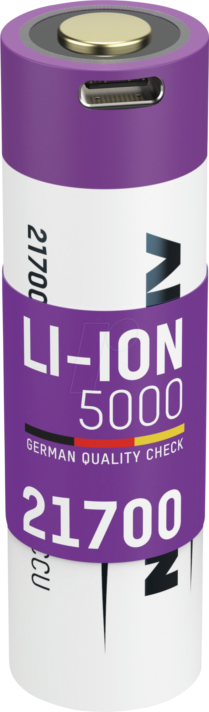 ANS 1308-0001 - Li-Ion-Akku, 21700, 3,6 V, 5000 mAh, USB-C