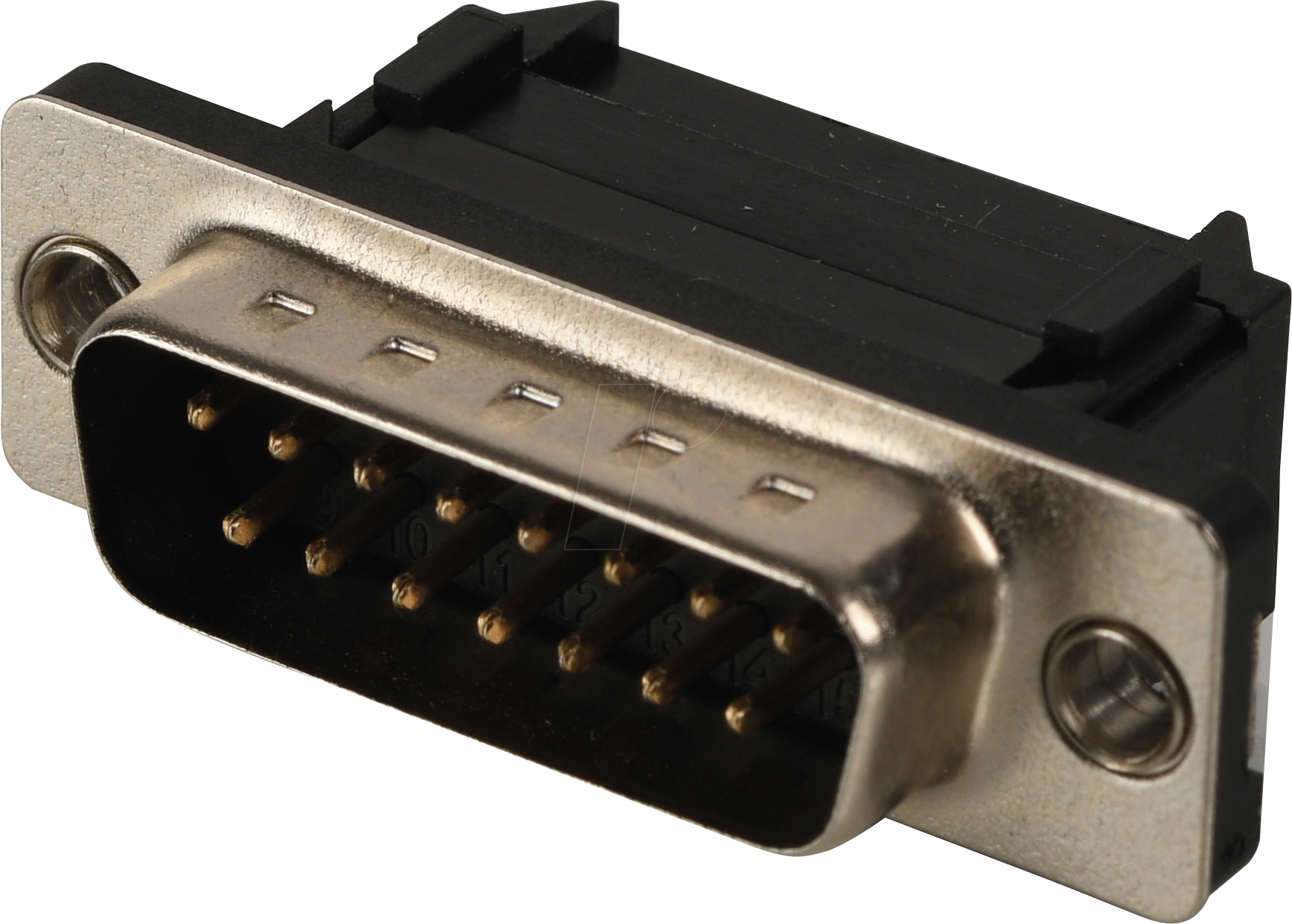 W+P 114-15-1-0-1 - D-SUB Stecker, 15-polig, für IDC-Flachbandkabel