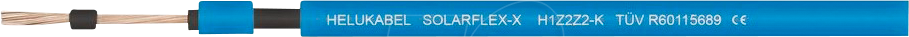 Thumbnail - HELU 713546 - Solardraht SOLARFLEX, Copolymer, 4mm², Verzinntes Kupfer