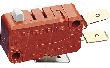 MAR 1085.0403 - Schnappschalter 1xUM 16A-250VAC Noppenstößel