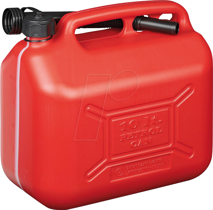 GARAGE 87695 - Garage - Kraftstoffkanister / Benzinkanister, 10L, rot