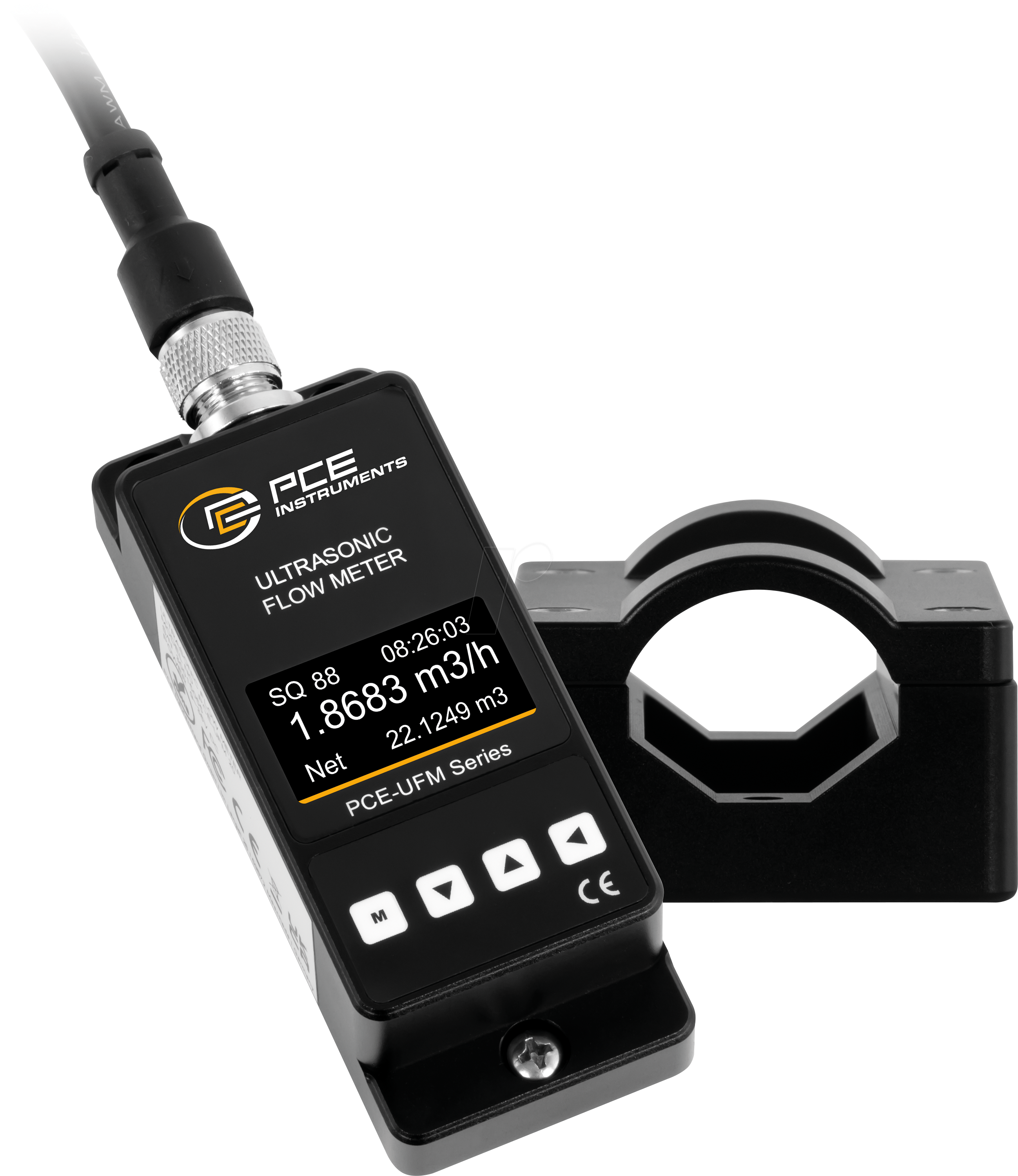 PCE UFM 20 - Durchflussmesser zum Festeinbau PCE-UFM 20