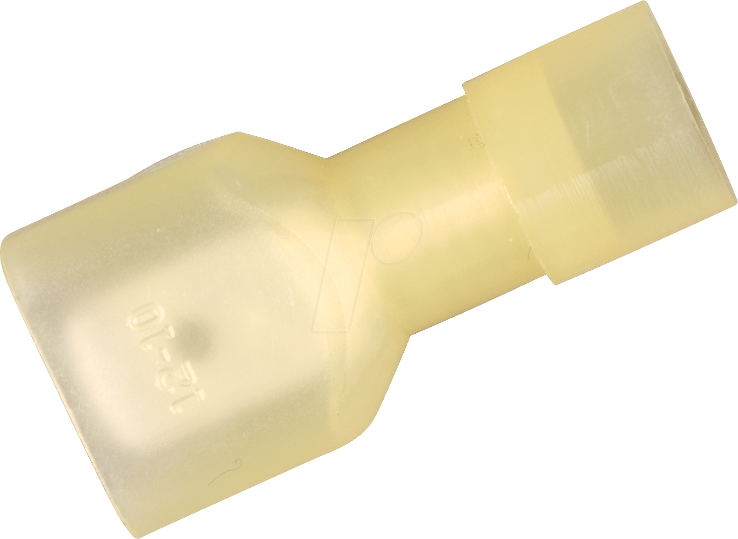 IFS-G-6,35 - Flachstecker-vollisoliert, Breite: 6,35mm, Gelb