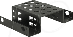 DELOCK 18270 - Einbaurahmen HDD/SSD 2 x 2,5'' zu 5,25'', Metall