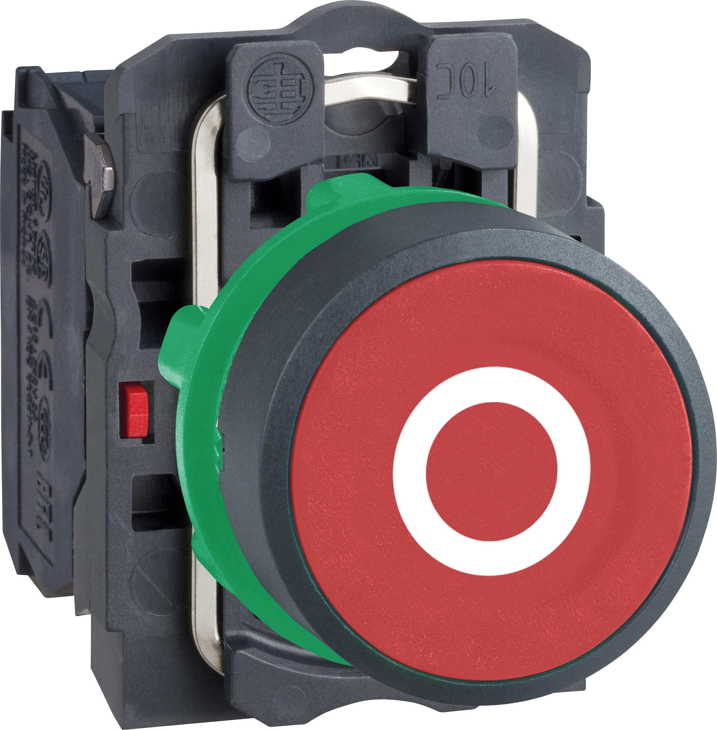 XB5AA4322 - Drucktaster, Harmony XB5, Kunststoff, rot, 22mm, tastend, 1Ö