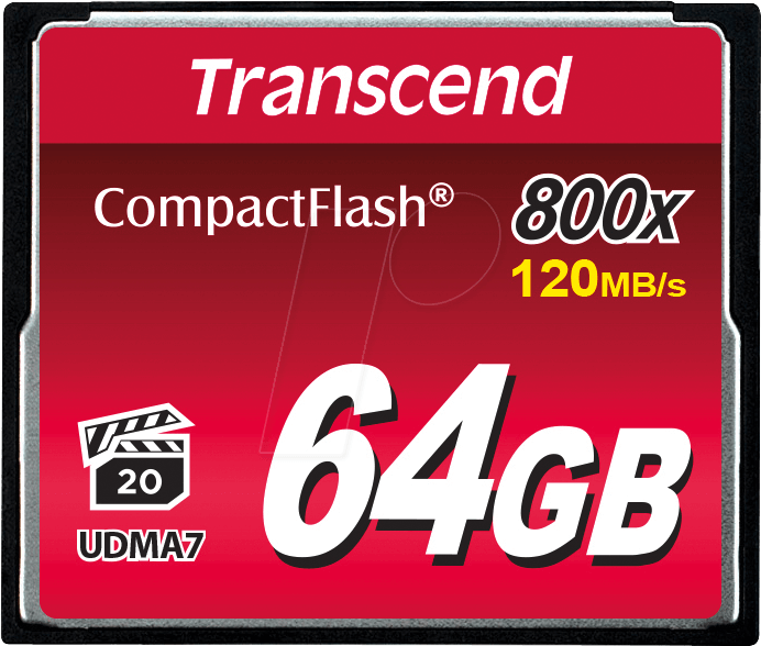 TS64GCF800 - CF-Speicherkarte, 64GB 800x