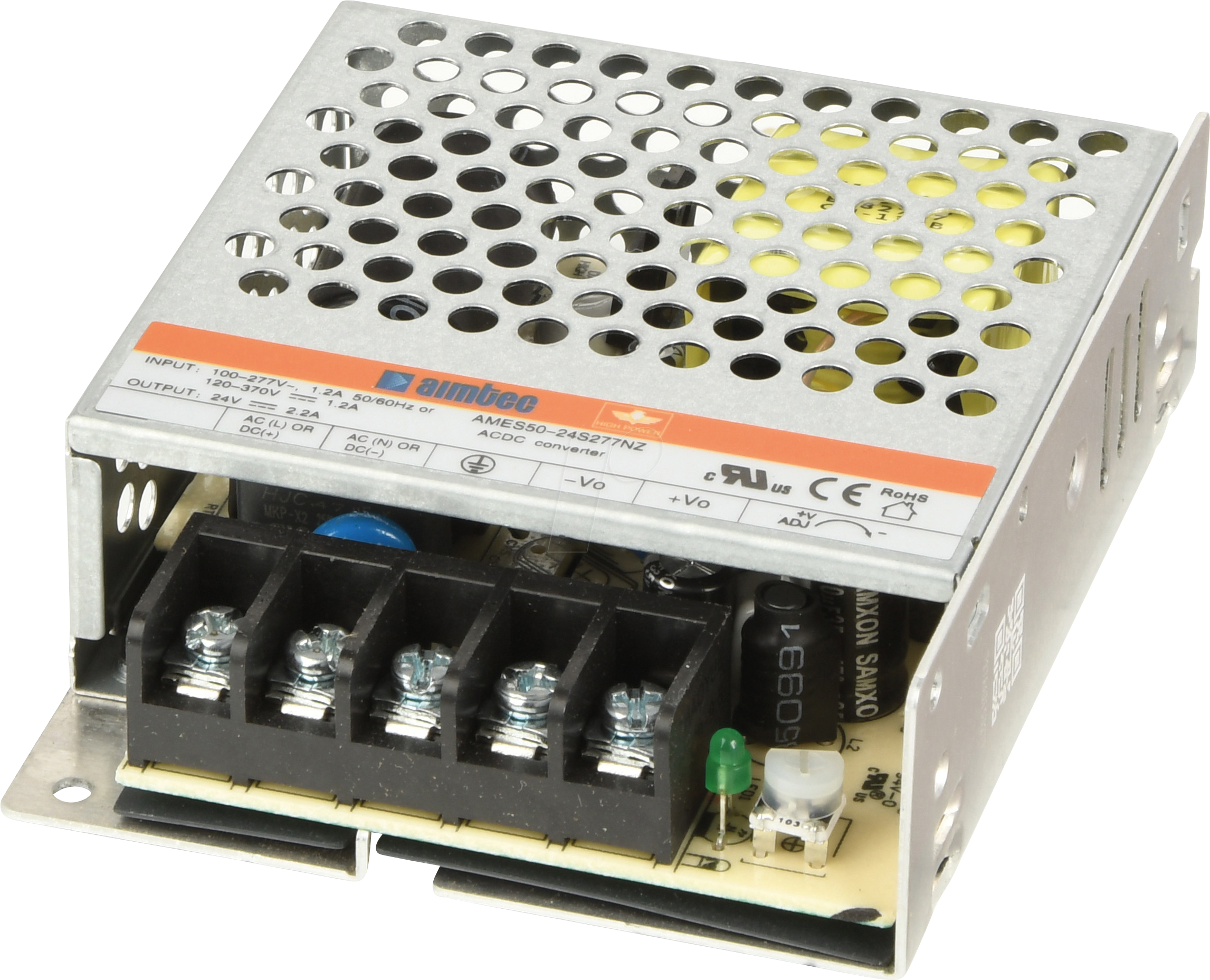 AMES50-24S277NZ - AC/DC-Wandler, 85 - 305 V AC, 28,8 V DC, 2,2 A, Modul