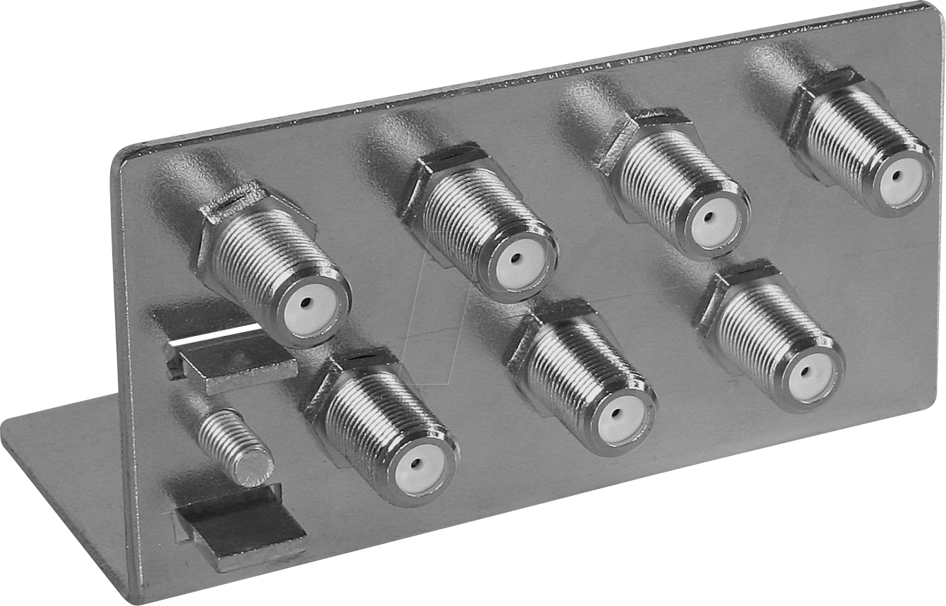 QEW 7-50 - Erdungswinkel, zweireihig, 7-fach