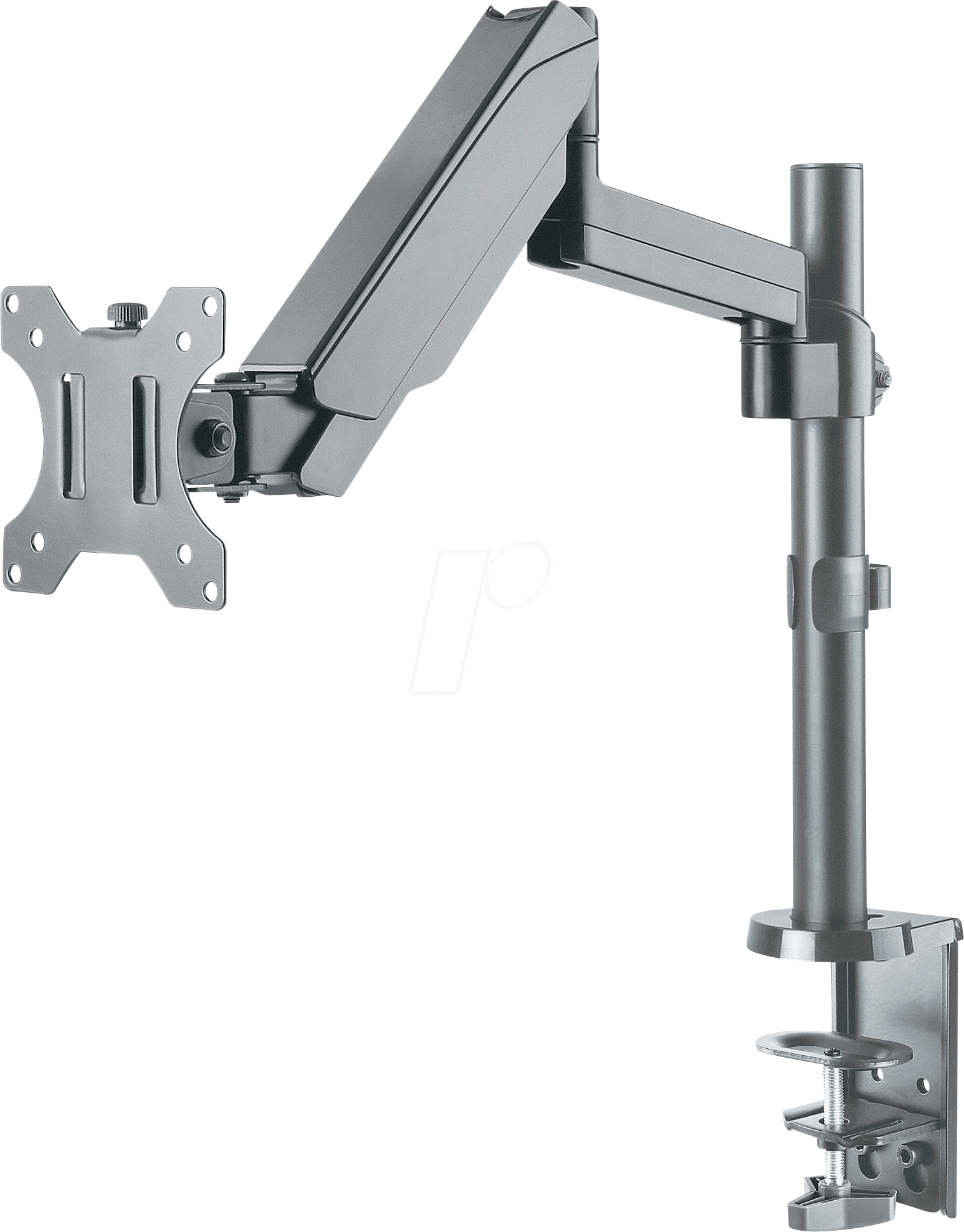 MANHATTAN 461580 - Tischhalterung für 1 Monitor, 17'' - 32'', Gasdruckfeder, Kugelgel