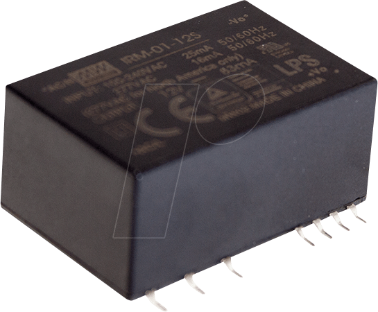 MW IRM-01-3.3S - AC/DC-Wandler, 85 - 305 V AC, 3,3 V DC, Modul