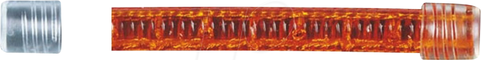 HQ RL99004 - Endkappen für Lichtschläuche, transparent, 5 Stück