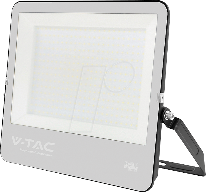 VT-232036 - LED-Flutlicht, 300 W, 40500 lm, 6500 K, schwarz, IP65