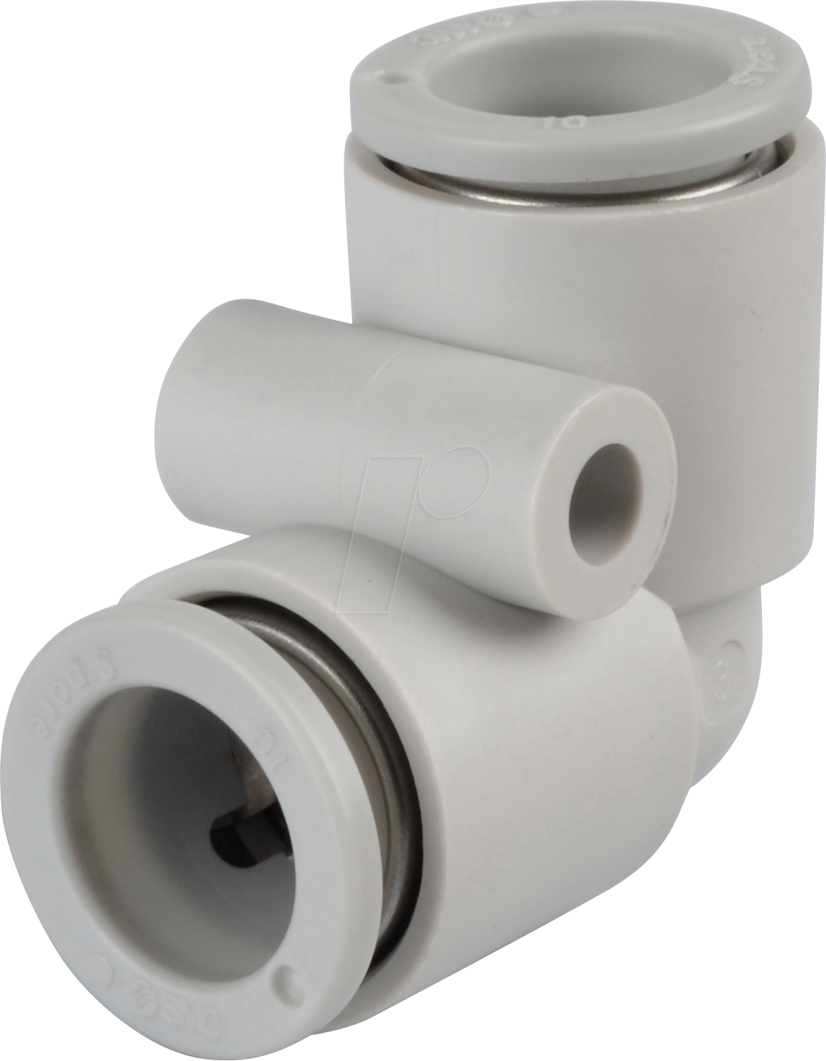 KQ2L10-00A - Steckverbindung, gewinkelt, Ø 10 mm Ø 10 mm