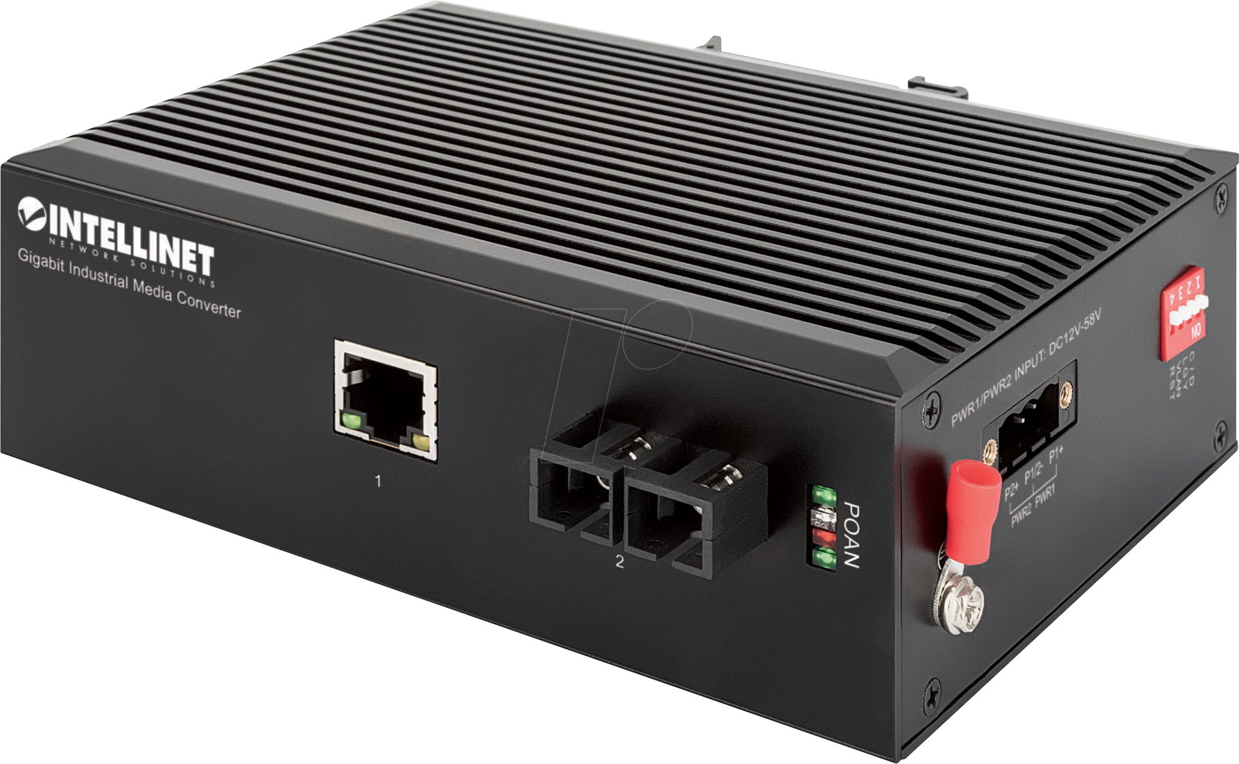 INT 508346 - Medienkonverter, Gigabit Ethernet, SC, Singlemode