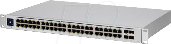 Thumbnail - UBI USW-48-POE - Switch, 52-Port, Gigabit Ethernet, SFP, PoE+