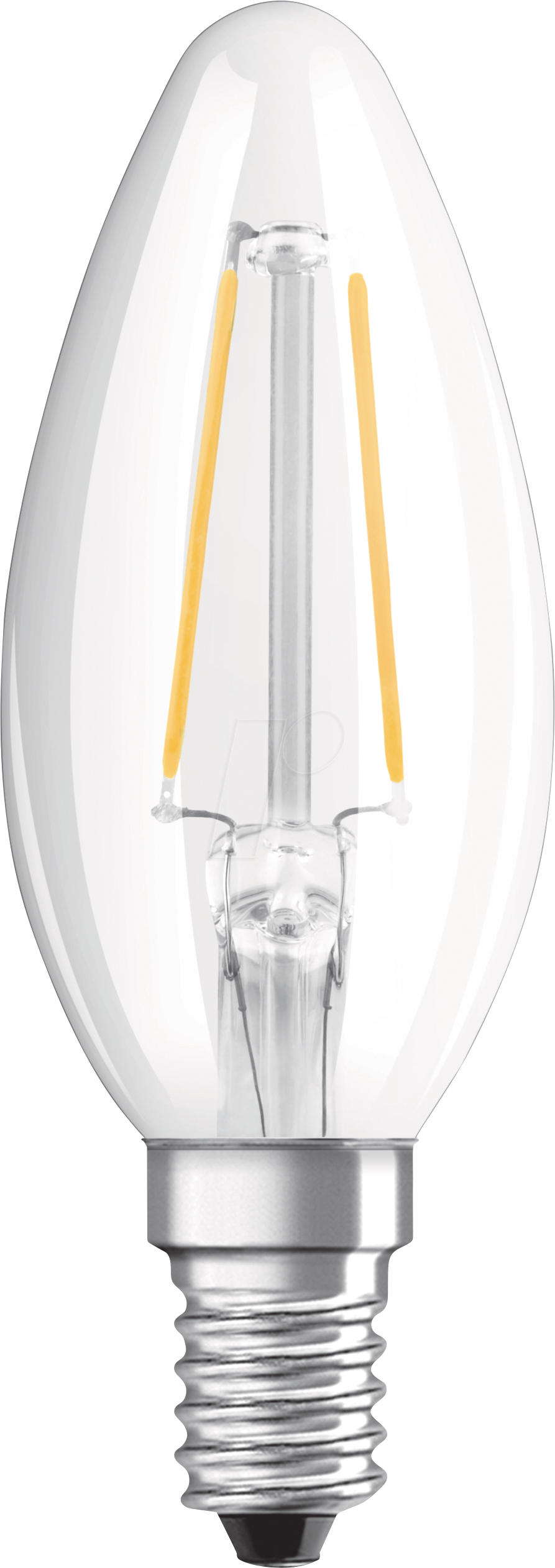 BELLA 075592230 - LED-Lampe E14, 2,5 W, 250 lm, 4000 K, Filament
