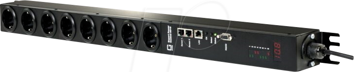 GUDE 8314-1 - PDU, 2x Sensor, 8 x Schutzkontakt